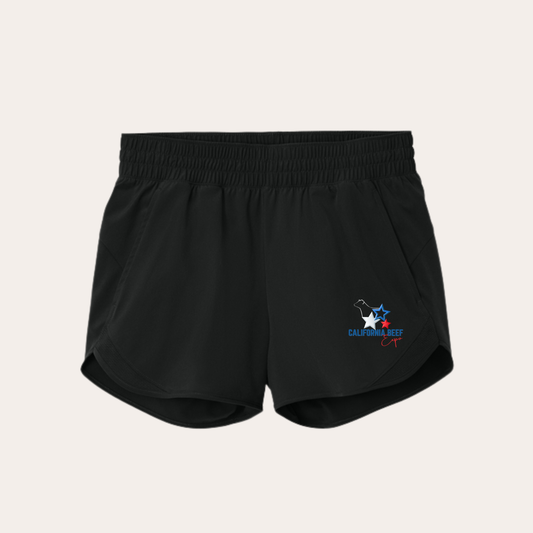 CBE Printed Women's Black Swift Short