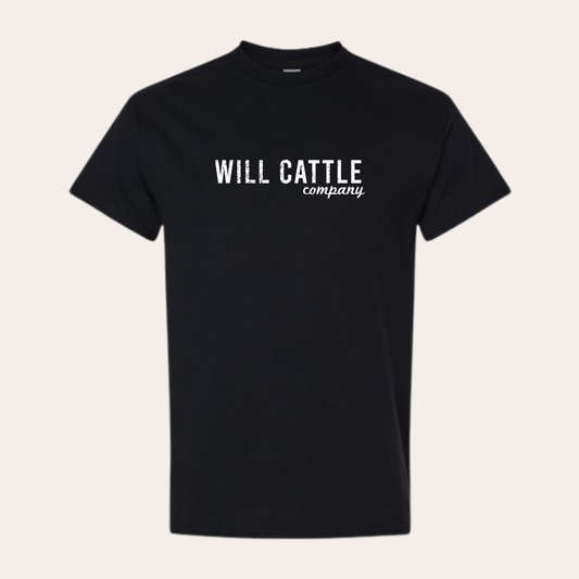 WCC Printed Black Heavy Cotton Tee
