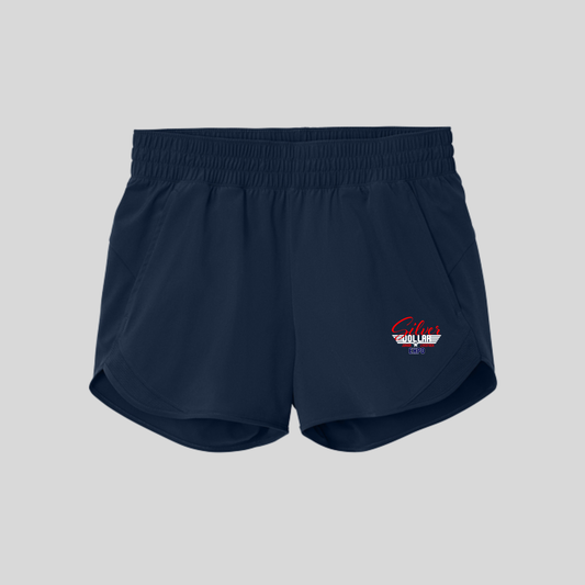 SD Printed Women's Navy Swift Short