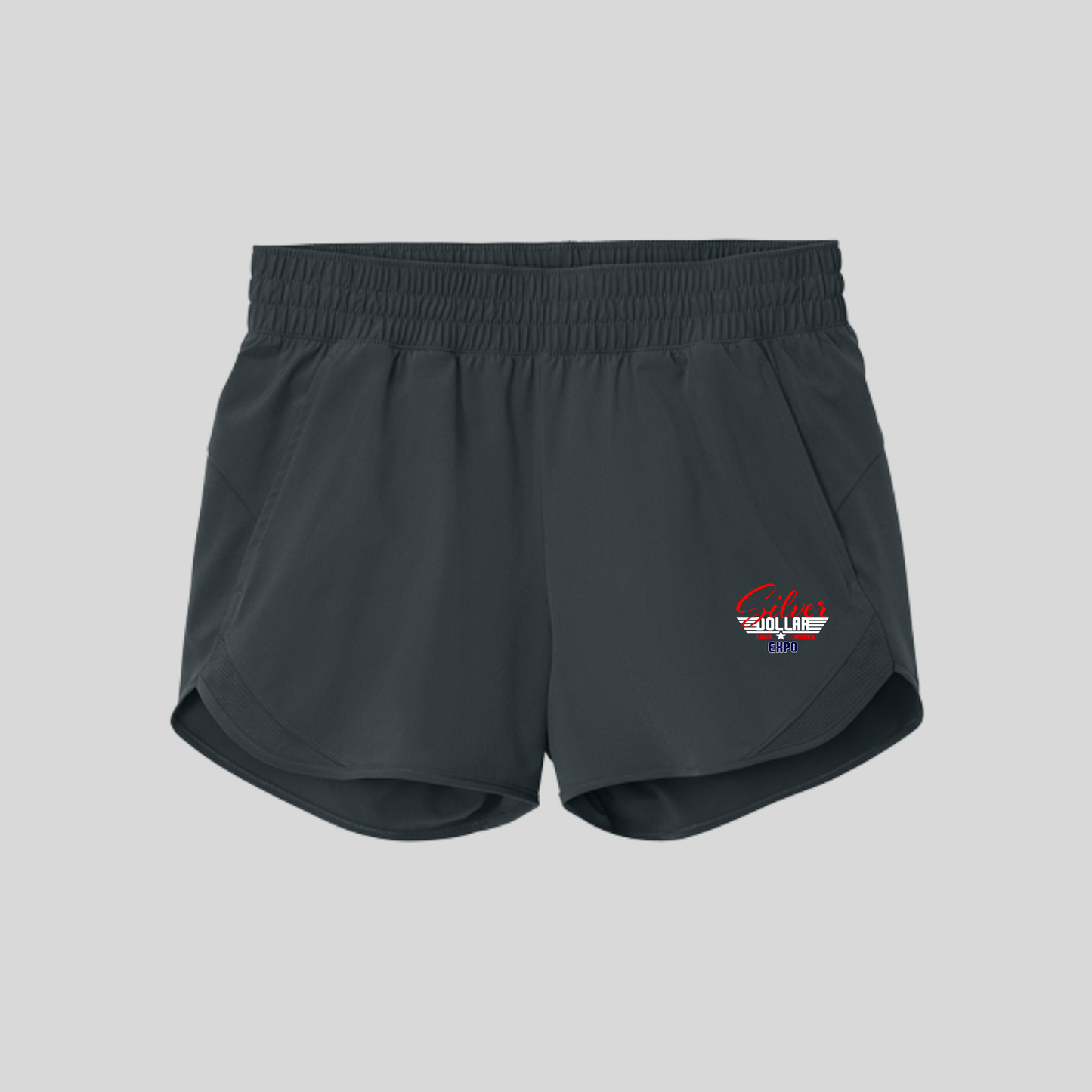 SD Printed Women's Iron Gray Swift Short