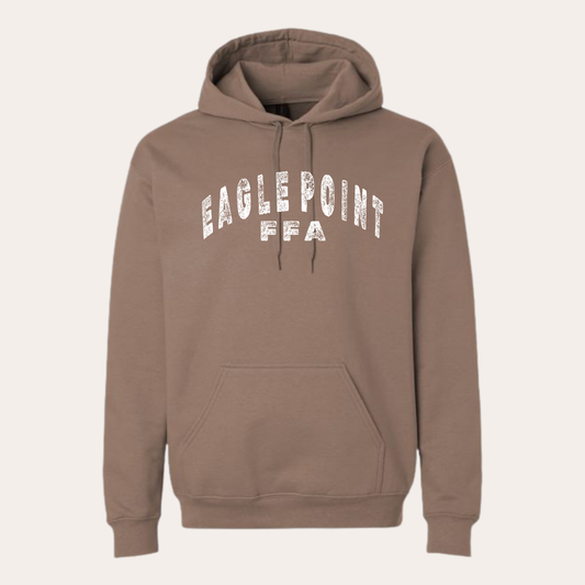 EP Printed Brown Softstyle Hoodie