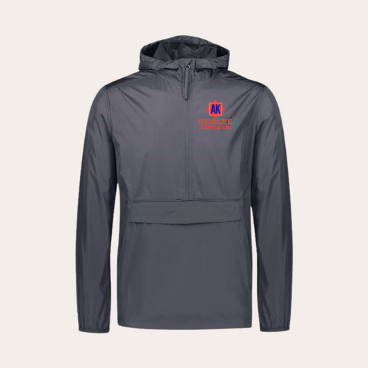 Kerlee Cattle 1/4 Zip Windbreaker - Carbon