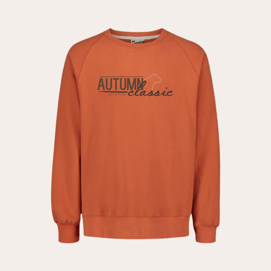 AC26 Printed Vintage Orange Crewneck