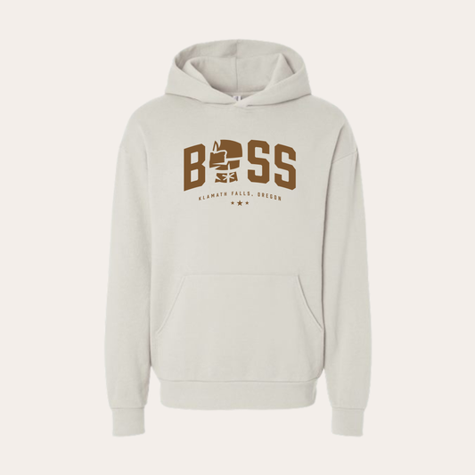BOSS Printed Ivory/Bone ITC Hoodie