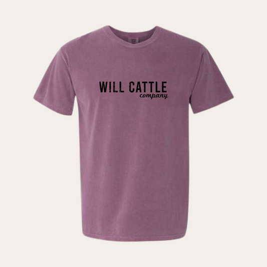 WCC Printed Berry Garnet Dyed Tee