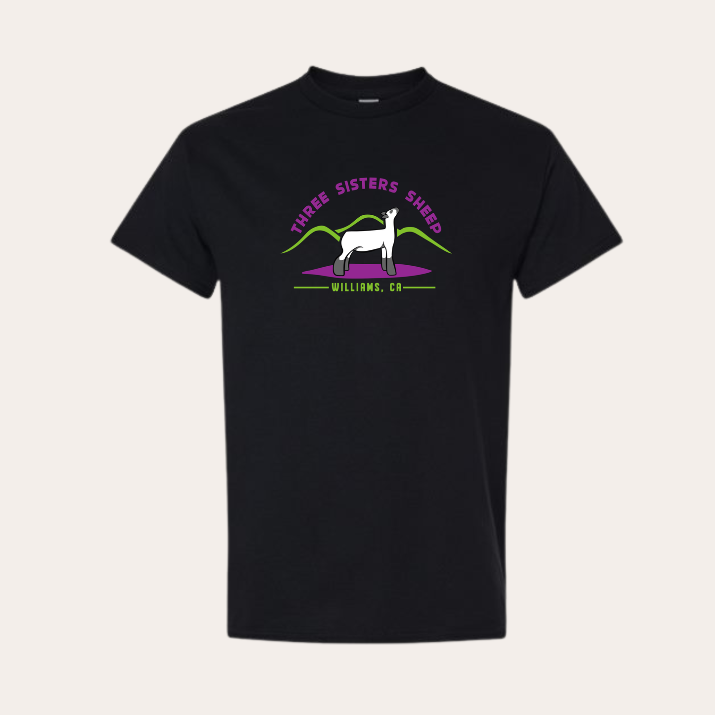 Three Sisters Printed Heavy Cotton Tee