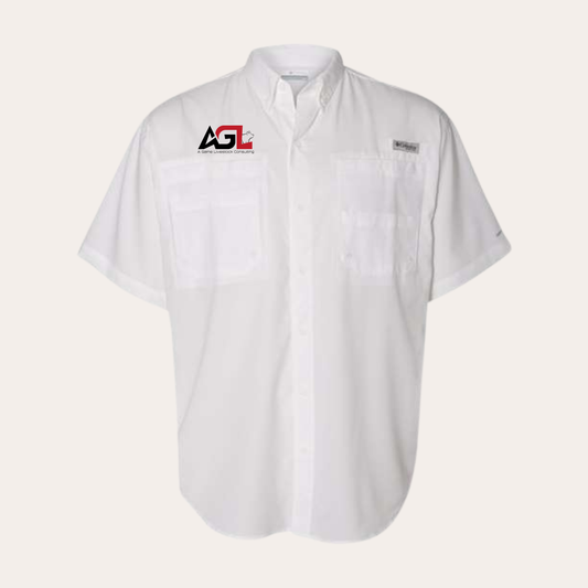 AGL Embroidered White Columbia PFG