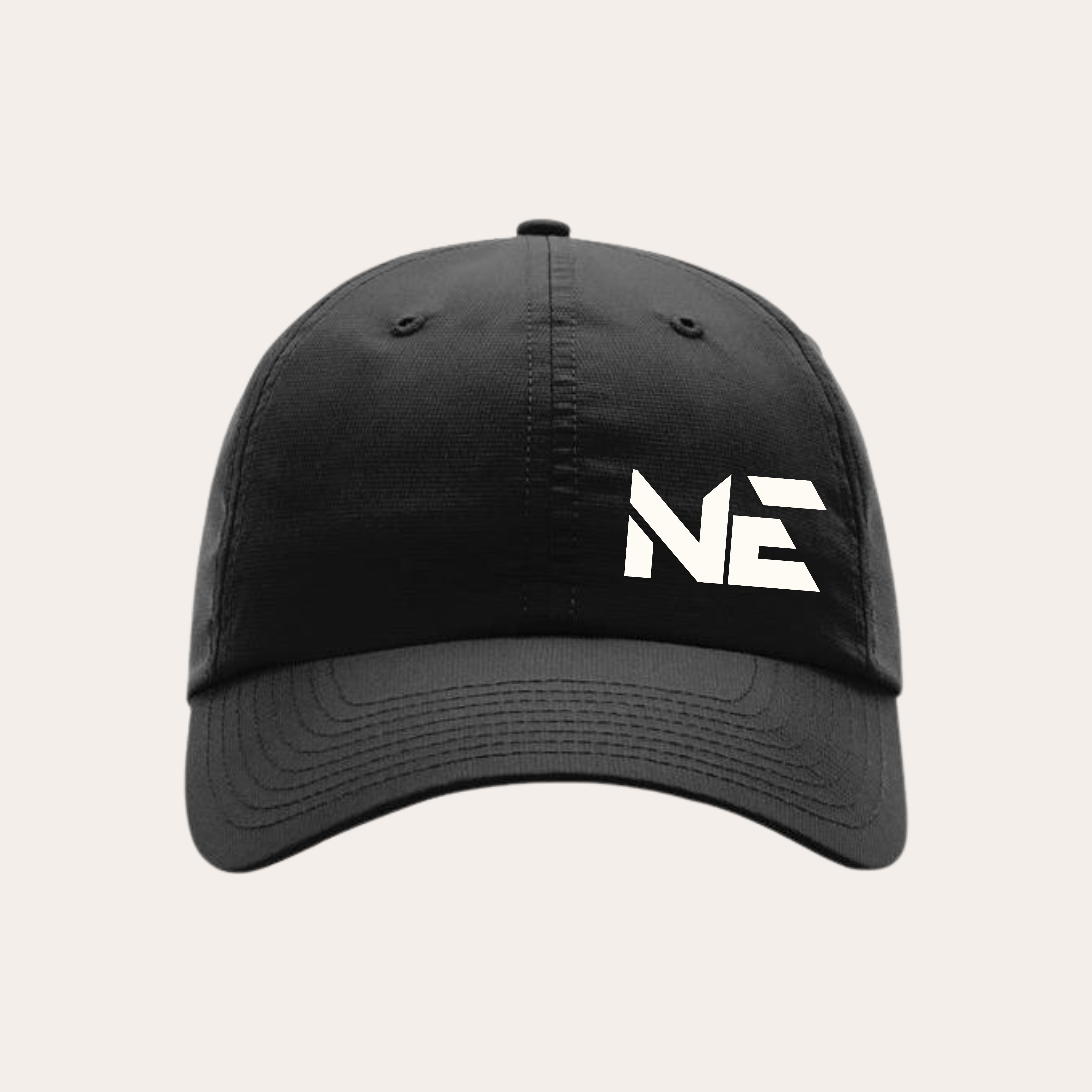 NE25 Black 220 w/ White logo – Ace High Branding Co.