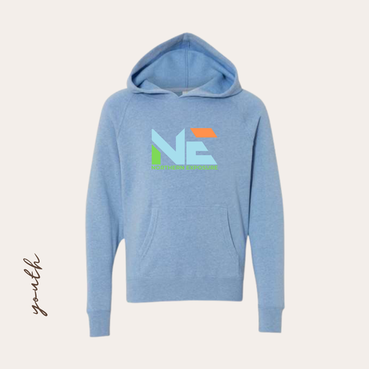 NE26 Printed Lightweight Raglan Hoodie