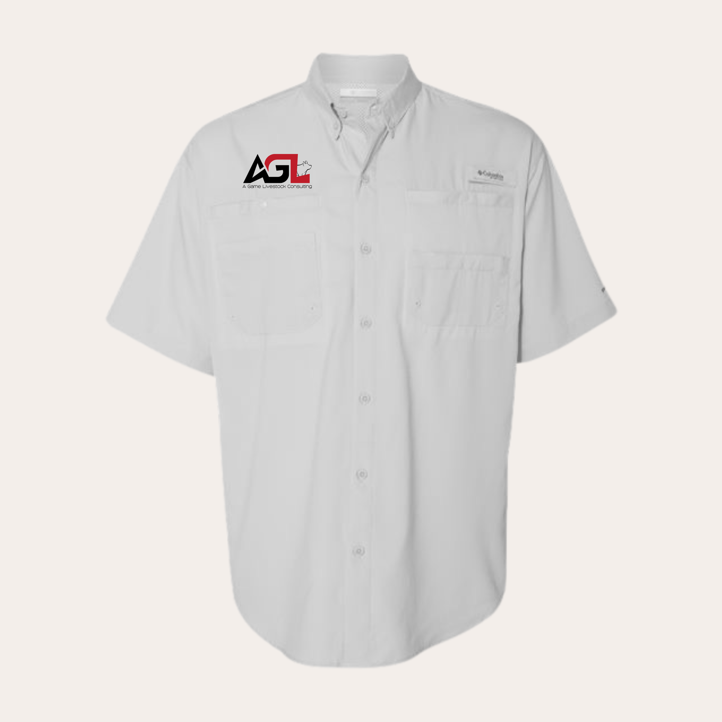 AGL Embroidered Cool Gray Columbia PFG