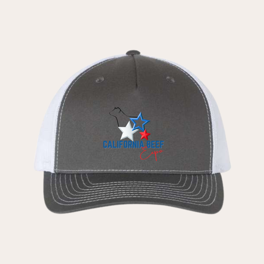CBE Embroidered Charcoal/White 112FP