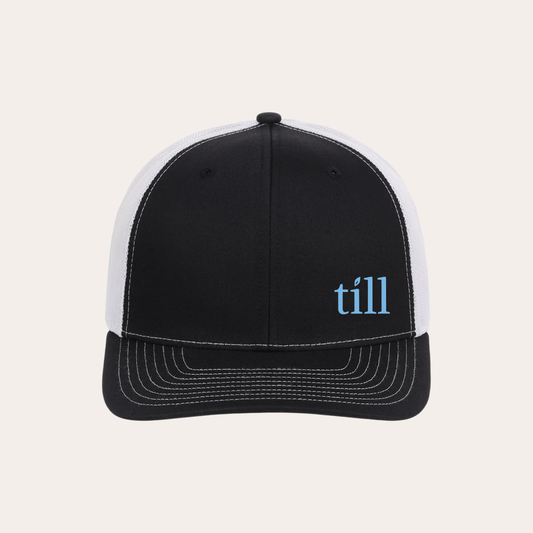 Till Embroidered Black/White R112