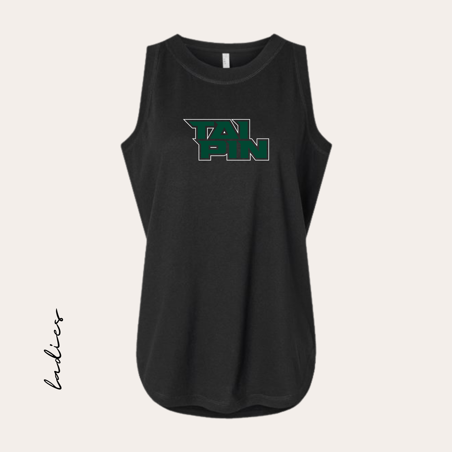 Taipin Printed Ladies Relaxed Jersey Tank