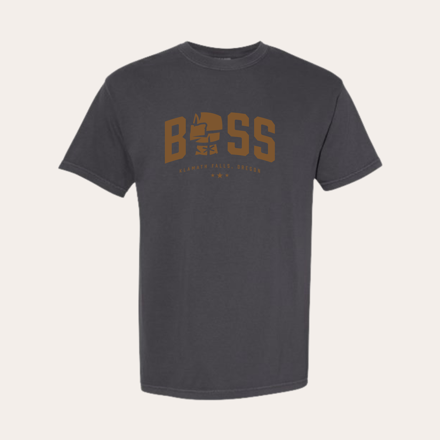 BOSS Printed Comfort Colors Pepper Tee