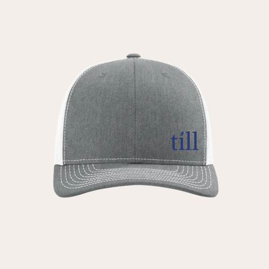 Till Embroidered Heather/White R112