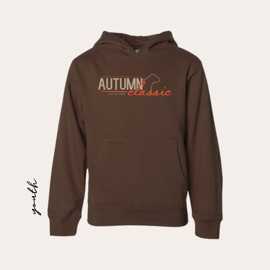 AC26 YOUTH Printed Brown Hoodie
