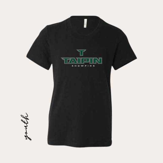 YOUTH Taipin Bella+Canvas Jersey Tee - Black