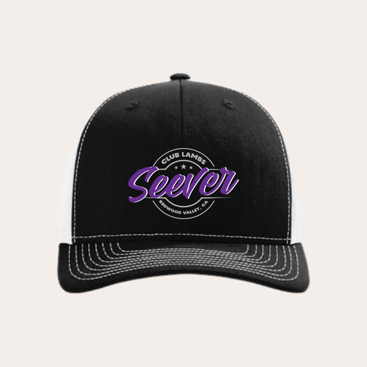 Seever Embroidered Black/White R112FP