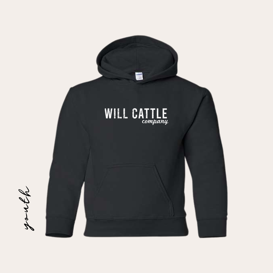 YOUTH WCC Printed Black Hoodie