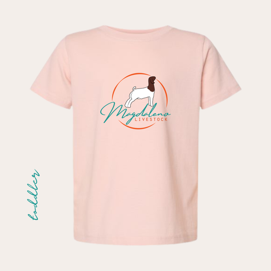 TODDLER Magdaleno RS Printed  Blush Tee