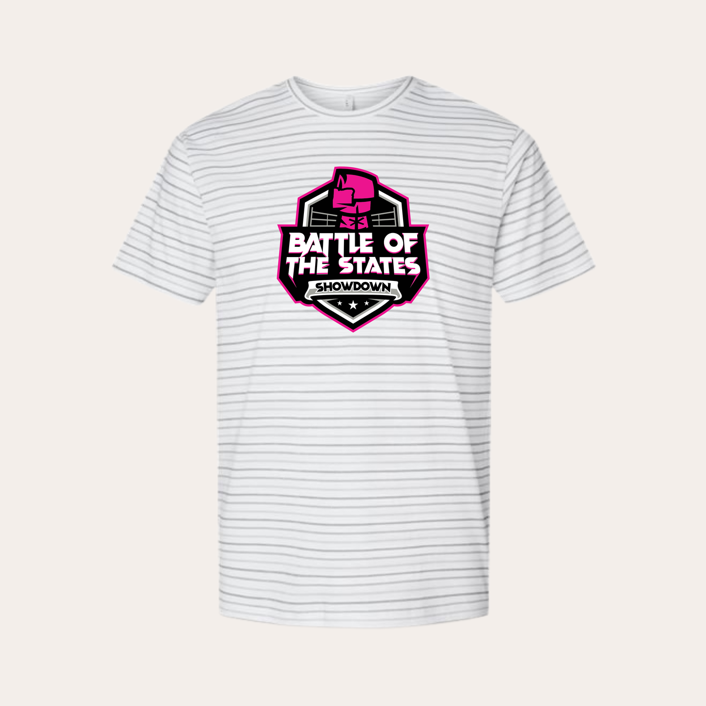 BOSS Printed Striped Tee