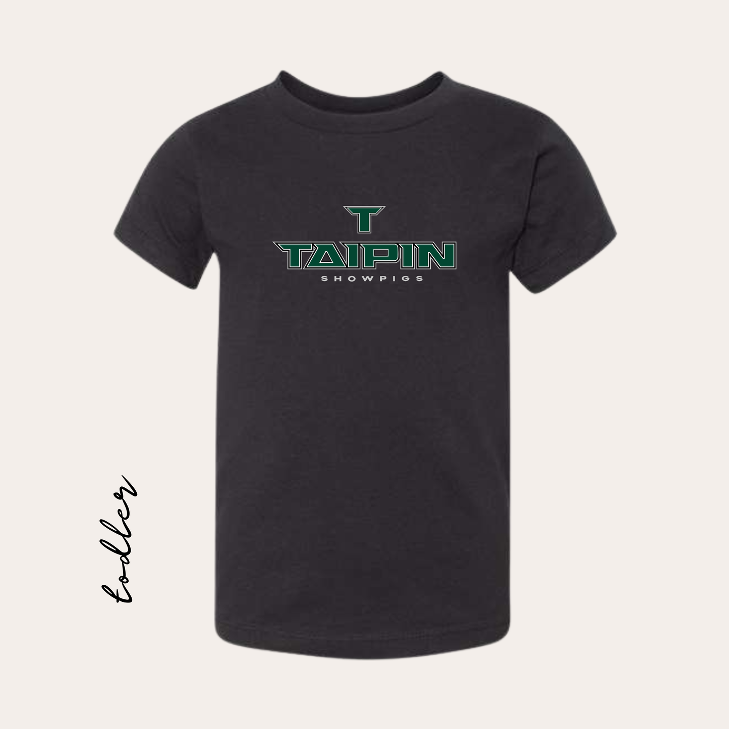 TODDLER Taipin Bella+Canvas Jersey Tee - Black