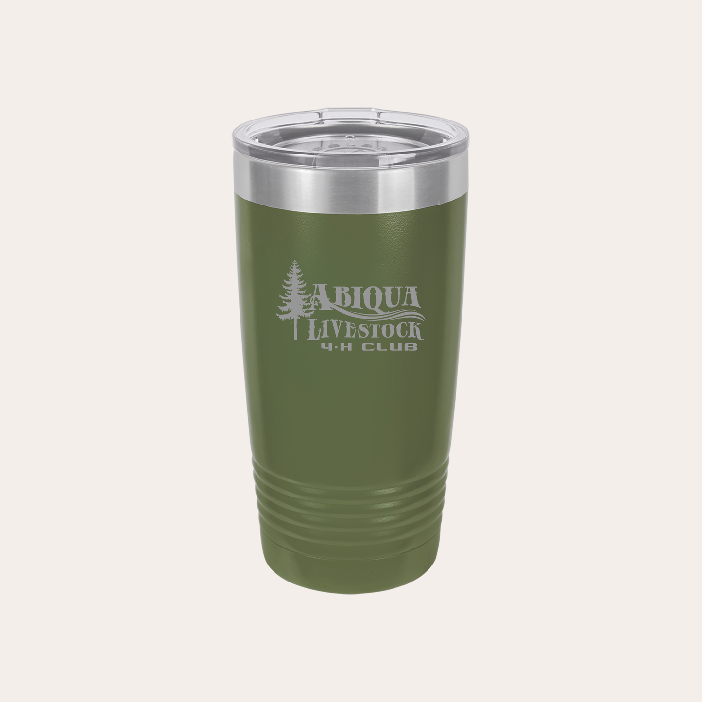 AL4H Engraved Olive 20oz Tumbler