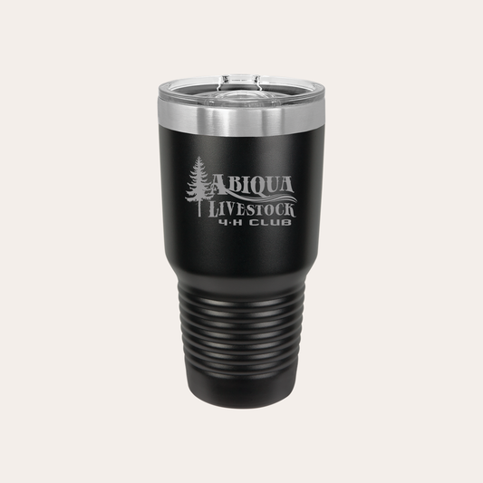 AL4H Engraved Black 30oz Tumbler