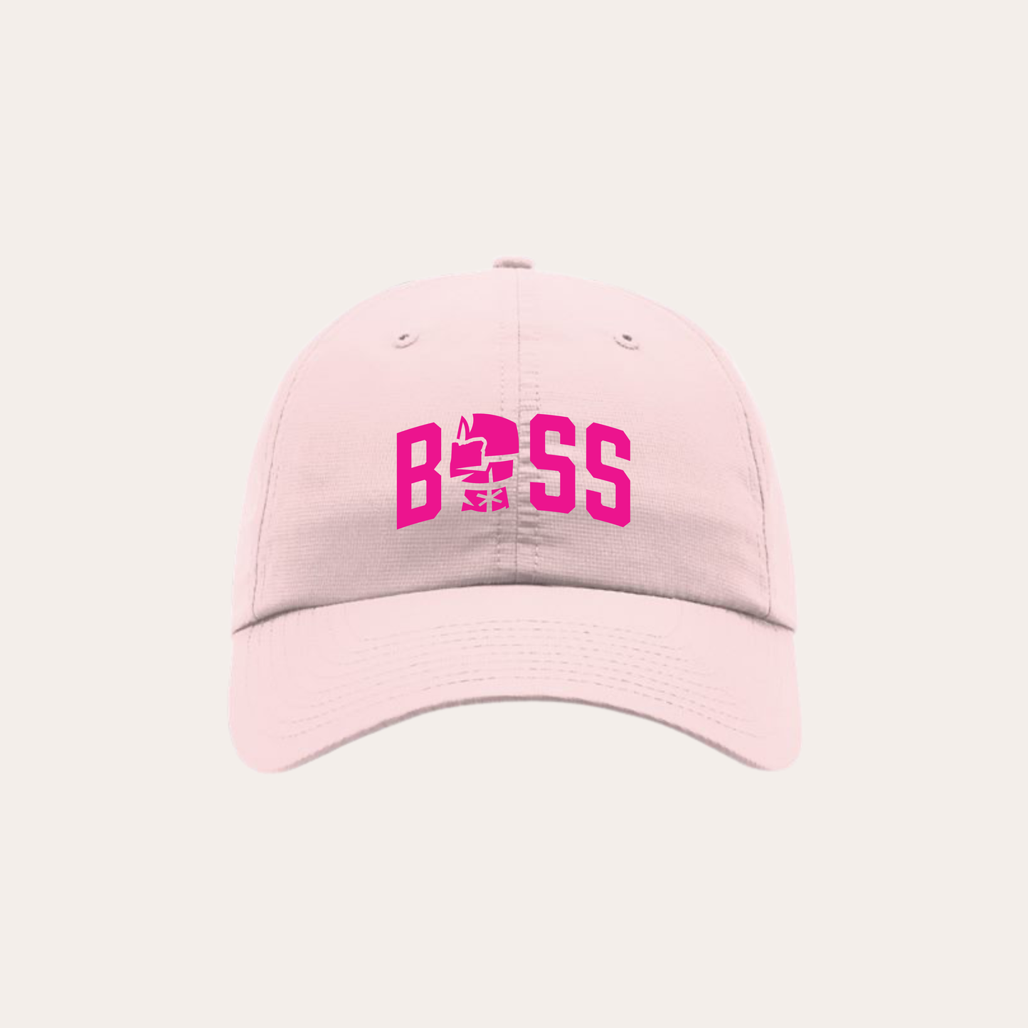 BOSS Embroidered Pink 220
