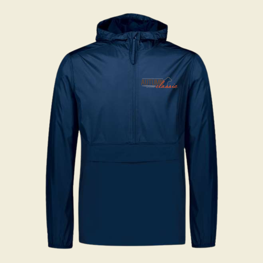 AC25 Navy 1/4 Zip Windbreaker