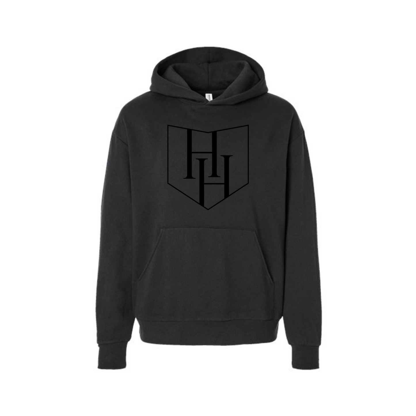 HHP Black Hoodie w/ embroidered with HH Icon
