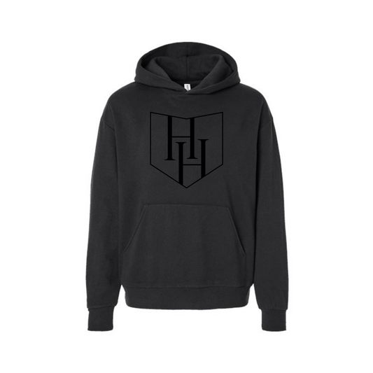 HHP Black Hoodie w/ embroidered with HH Icon