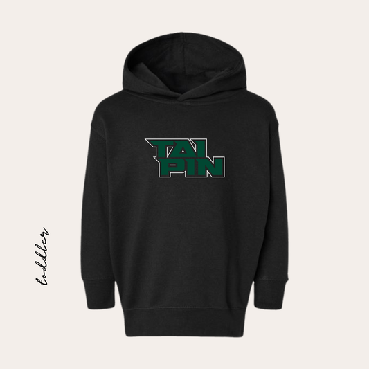 Taipin Toddler Printed Black P&C Hoodie