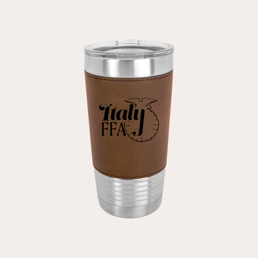 IFFA 20oz Leatherette Wrapped Tumbler
