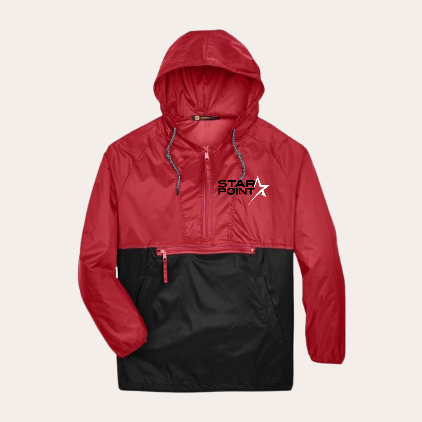 SP Red/Black Windbreaker Embroidered