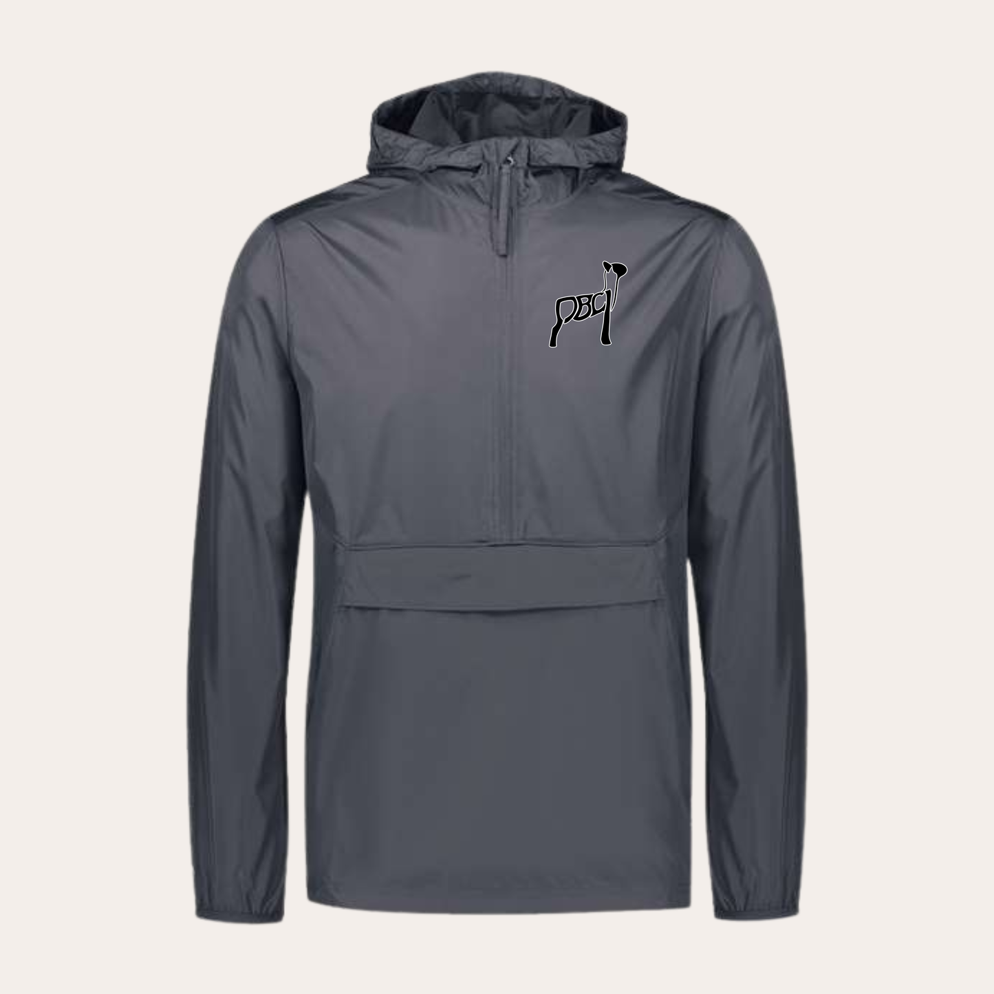 PBCL Embroidered Carbon Holloway Windbreaker