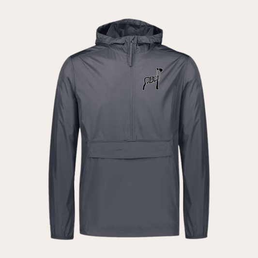 PBCL Embroidered Carbon Holloway Windbreaker