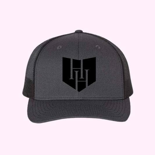 HH Charcoal/Black R112 w/ Leatherette Patch