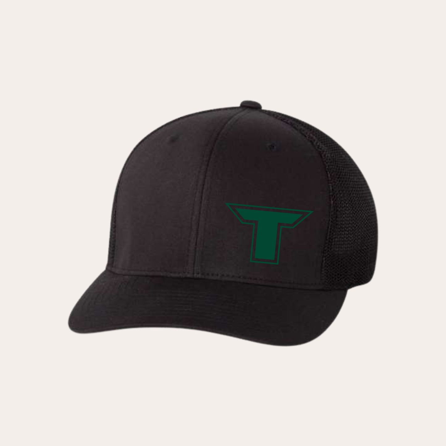 Taipin Embroidered Black Flex Fit