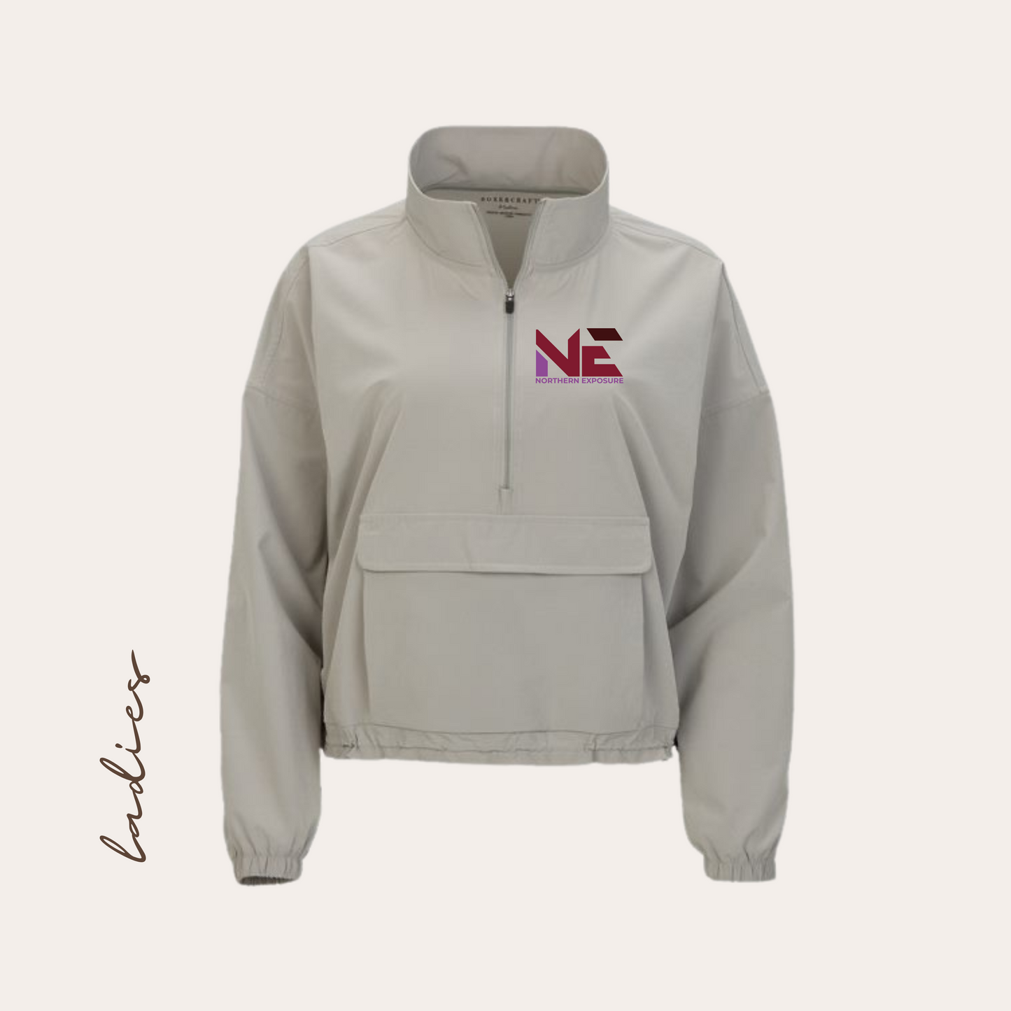 NE25 Ladies 1/4 Zip Pullover