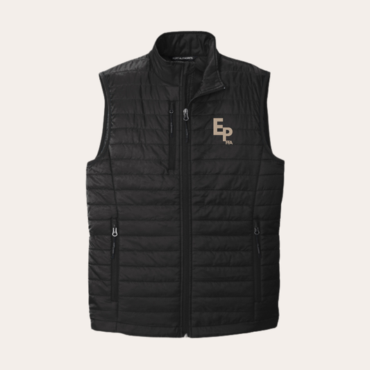 EP Embroidered Unisex Puffer Vest