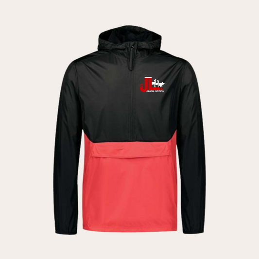 JL Showstock Red/Black Windbreaker