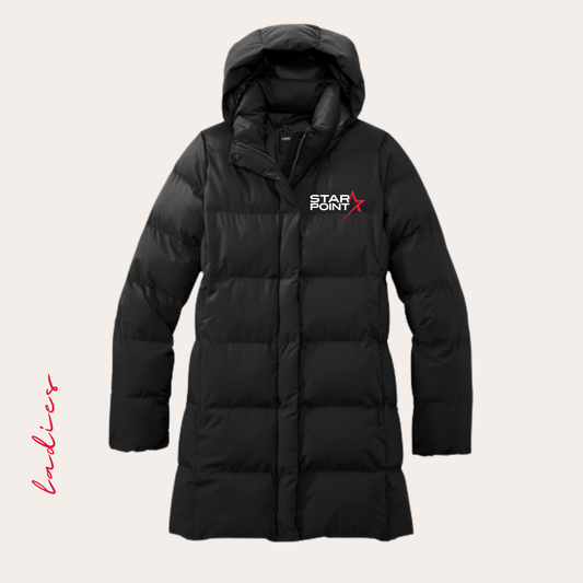 SP Long Womens Puffer Embroidered
