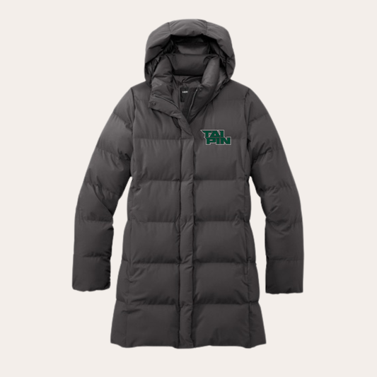 Taipin Long Women's Puffer - Anchor Gray
