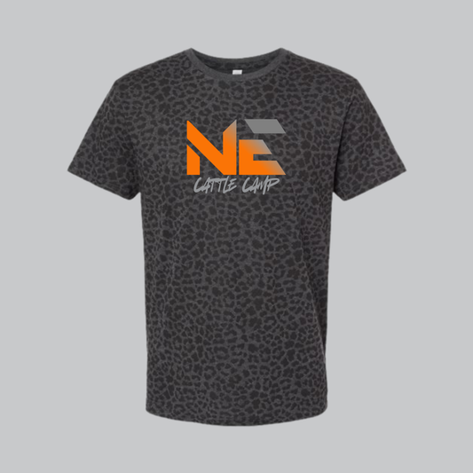 NECC Printed Black Leopard Tee