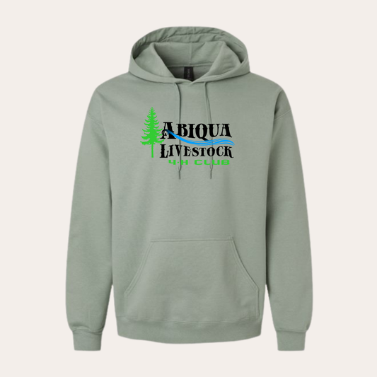 AL4H Printed Sage Softstyle Hoodie