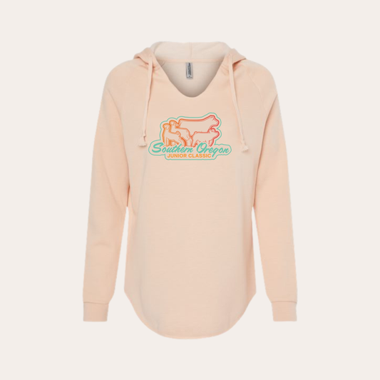 SOJC Printed Lightweight Wave Hoodie