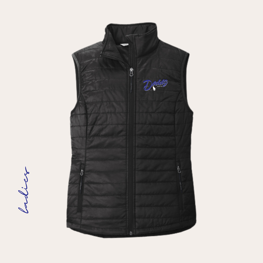 Dodds Embroidered Women's Puffer Vest