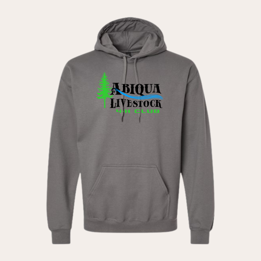 AL4H Printed Charcoal Softstyle Hoodie