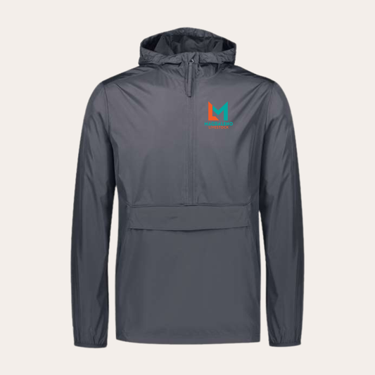 ML26 Embroidered Charcoal Holloway Windbreaker